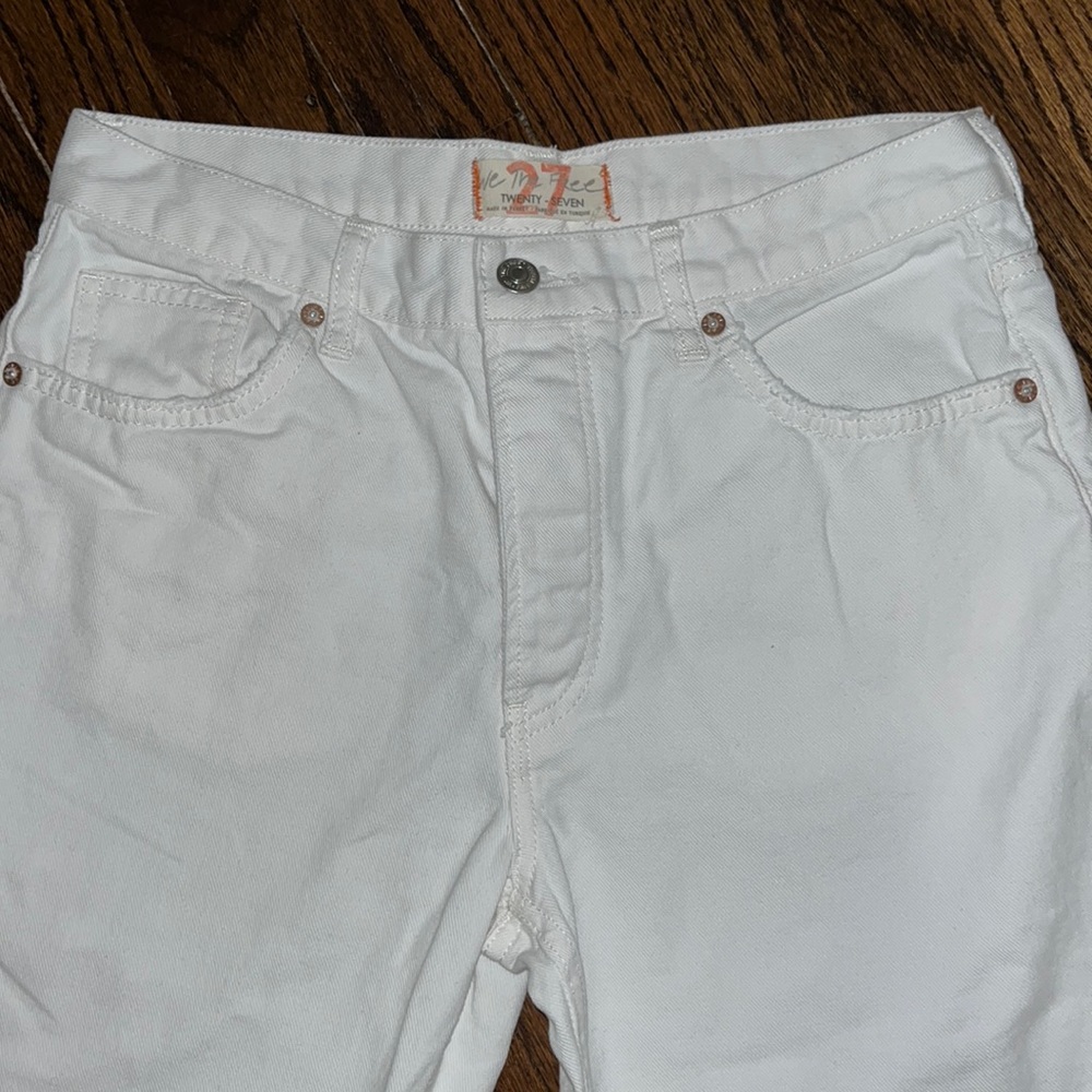 White Free People Jeans